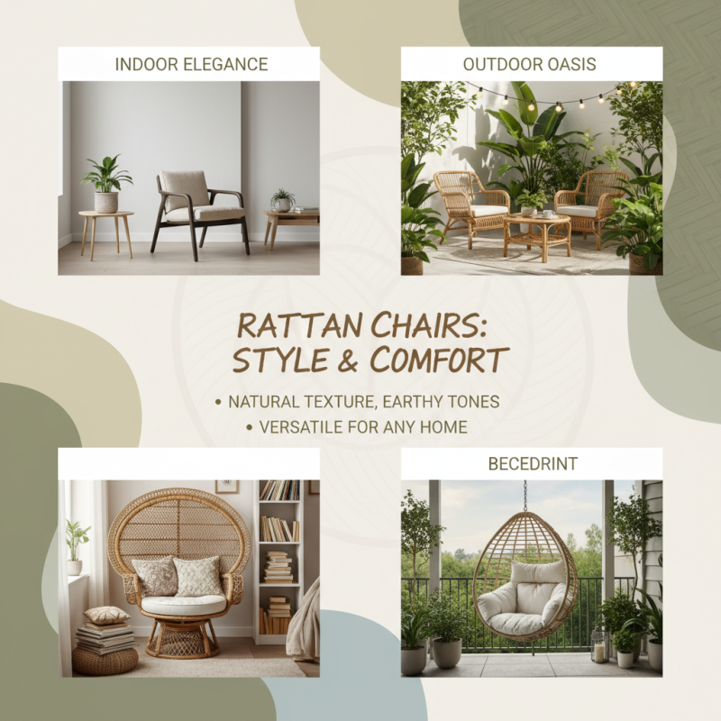 Top 10 Rattan Chairs for Stylish and Comfortable Living Spaces