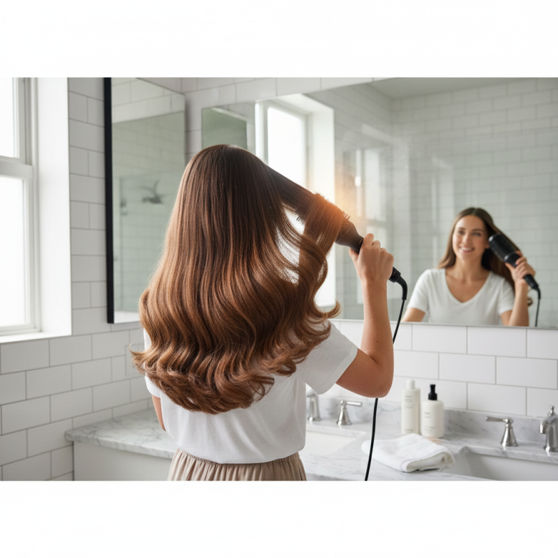 How to Use Hot Air Brush for Salon Quality Blowouts at Home