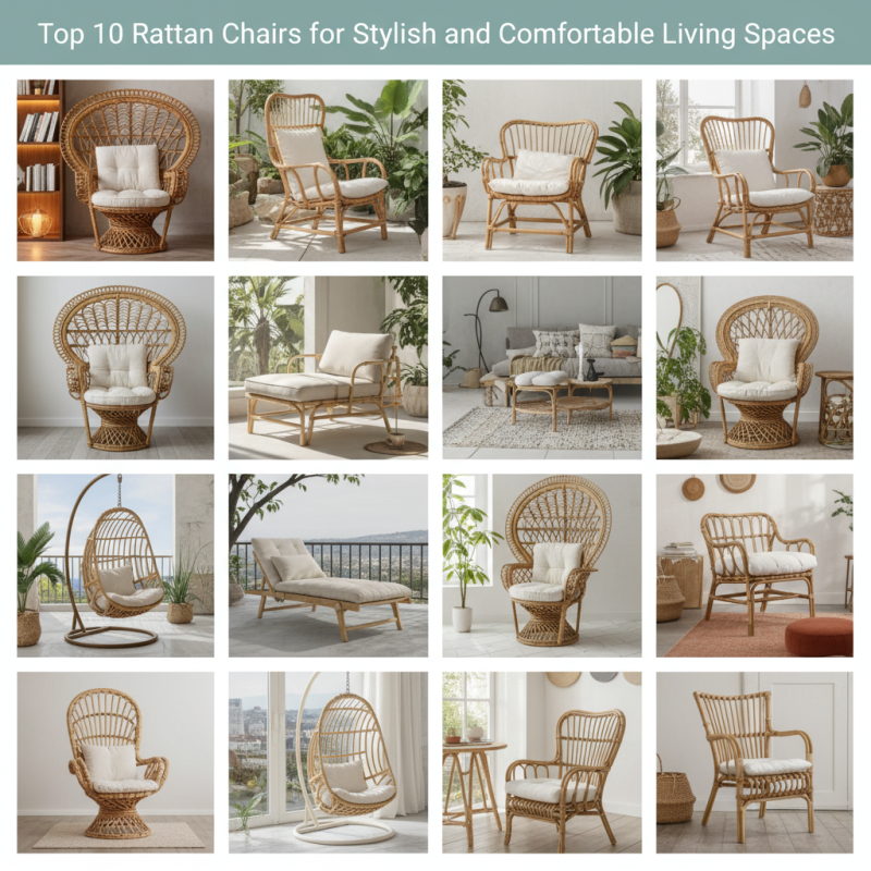 Top 10 Rattan Chairs for Stylish and Comfortable Living Spaces