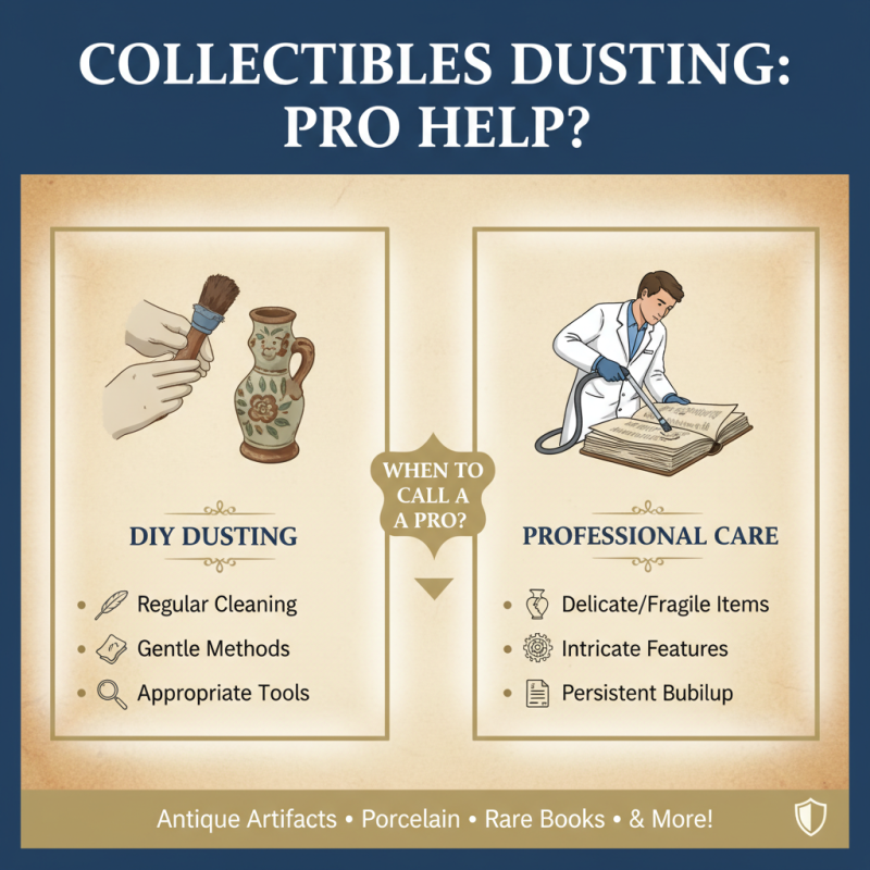 How to Effectively Remove Collector Dust From Your Valuable Items