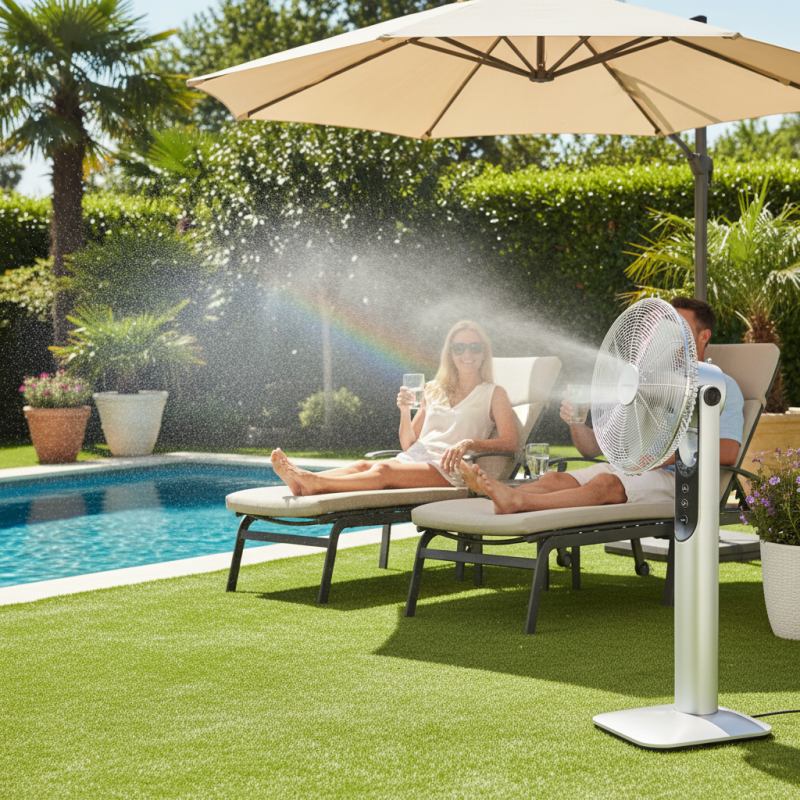 Best Water Sprinkler Fan Options for Ultimate Cooling This Summer