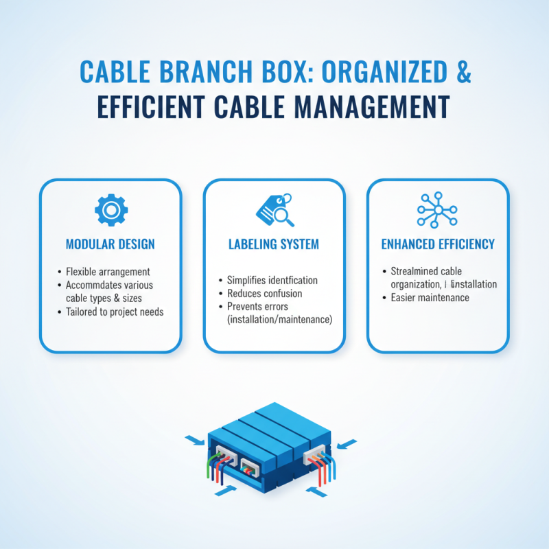 Top Benefits of Using Cable Branch Box Series for Effective Cable Management