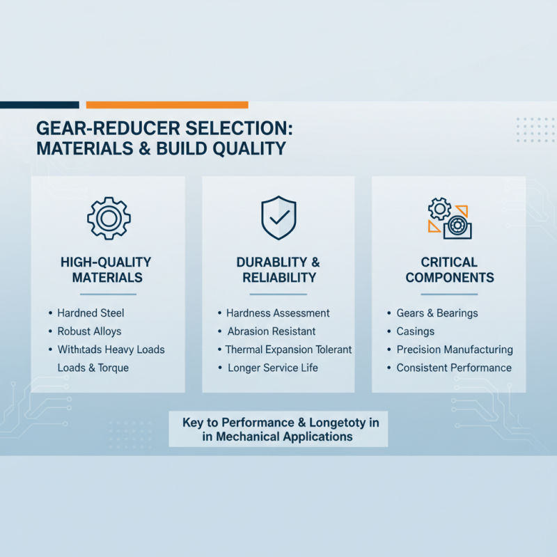 How to Choose the Right Gear Reducer for Your Mechanical Needs