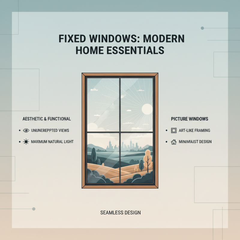 Top 7 Fixed Windows Designs for Modern Homes: Enhance Your Space