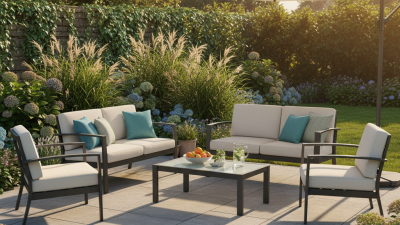 How to Choose the Best Aluminum Garden Furniture for Your Outdoor Space