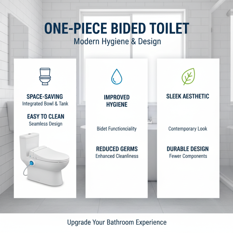 What is a One Piece Bidet Toilet and Its Benefits for Your Bathroom
