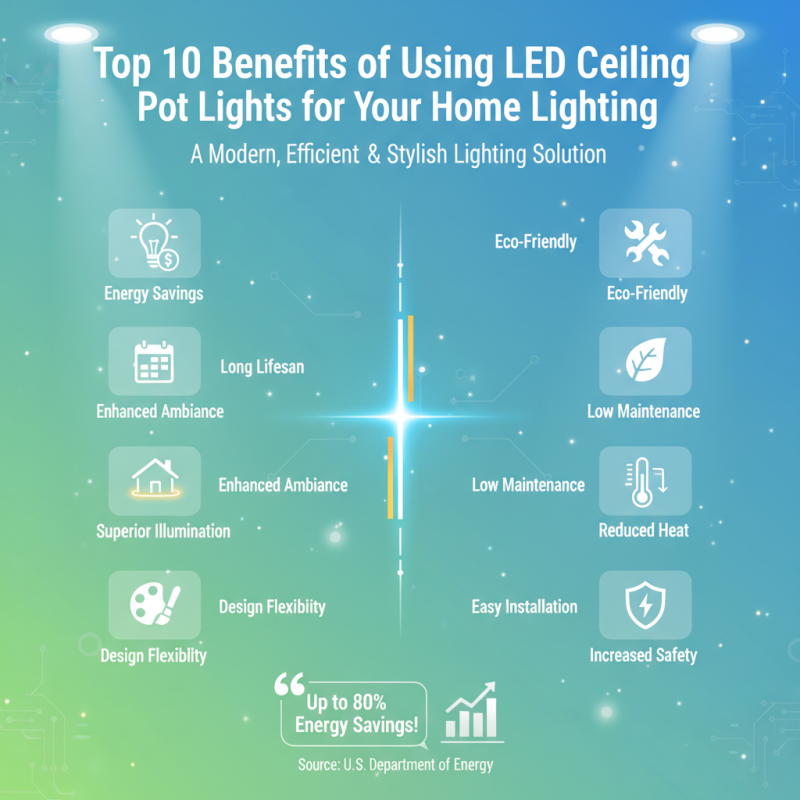 Top 10 Benefits of Using LED Ceiling Pot Lights for Your Home Lighting