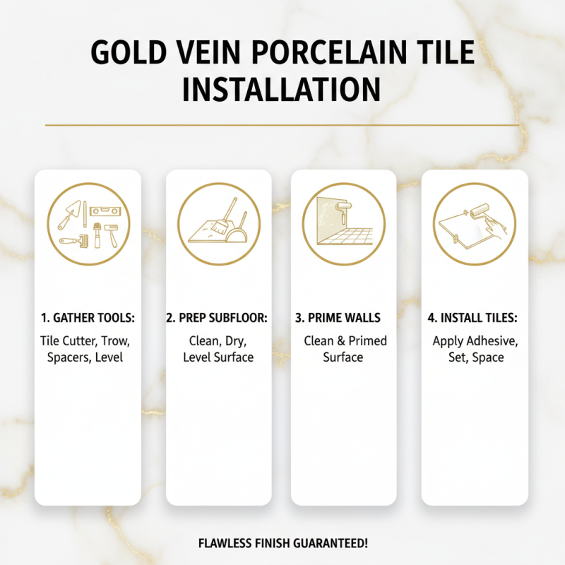 What is Gold Vein Porcelain Tile? Features, Benefits, and Uses Explained