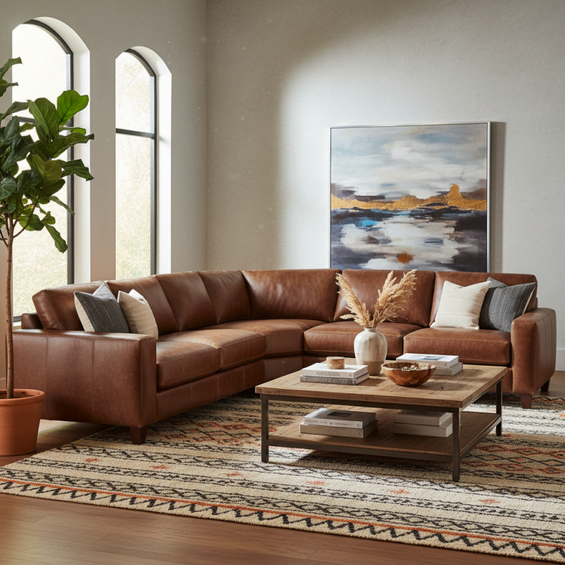 Top Leather Sectional Sofa Buying Guide: Style, Comfort, and Durability