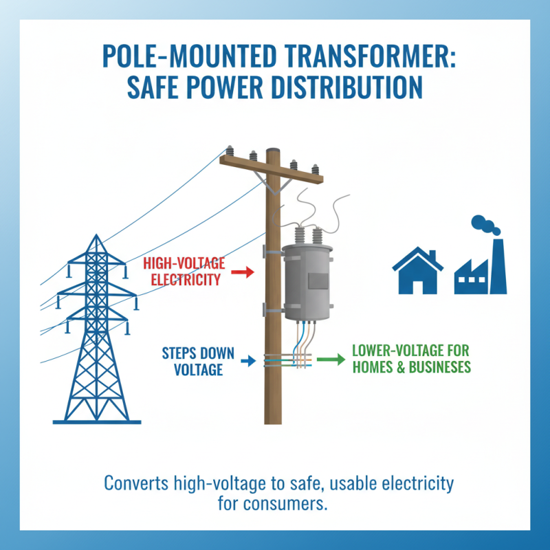 What is a Pole Mounted Transformer and How Does it Work for Power Distribution