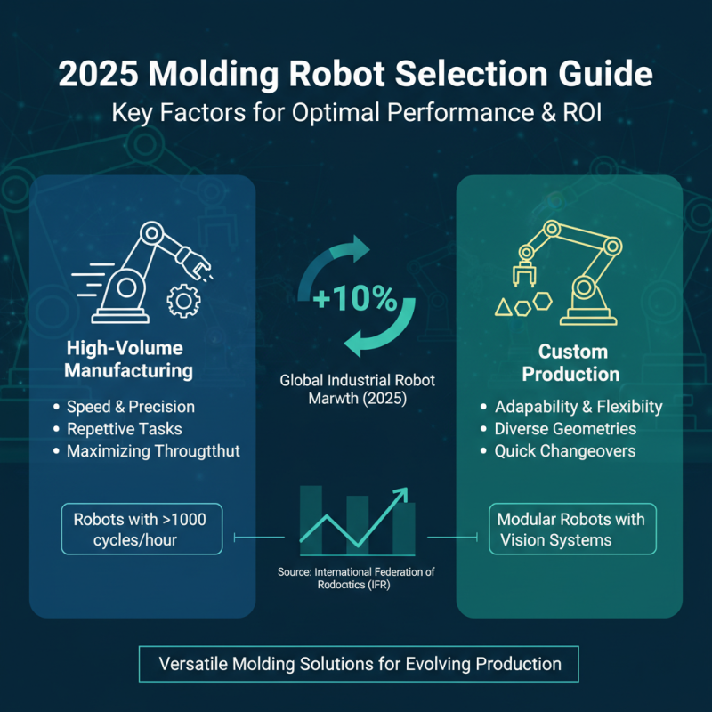 How to Choose the Right Molding Robot for Your Manufacturing Needs in 2025