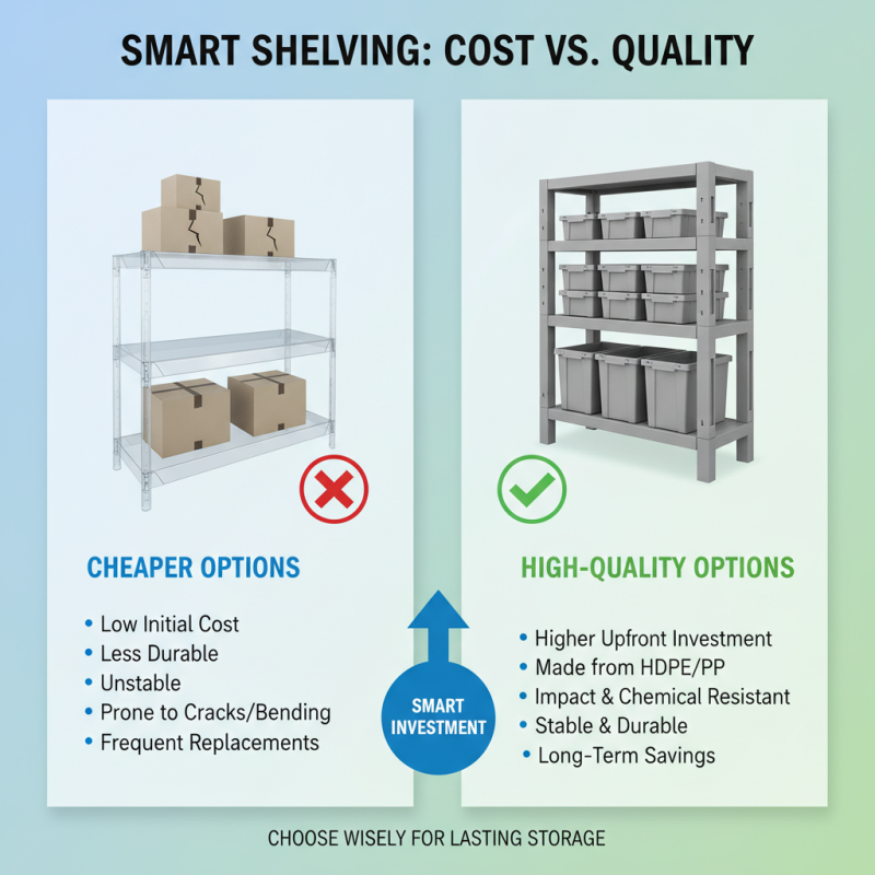 How to Choose the Best Plastic Stacking Shelves for Your Storage Needs