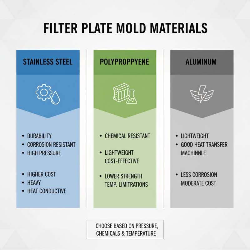 Essential Tips for Choosing the Right Filter Plate Mold for Your Needs