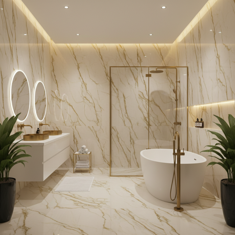 What is Gold Vein Porcelain Tile? Features, Benefits, and Uses Explained