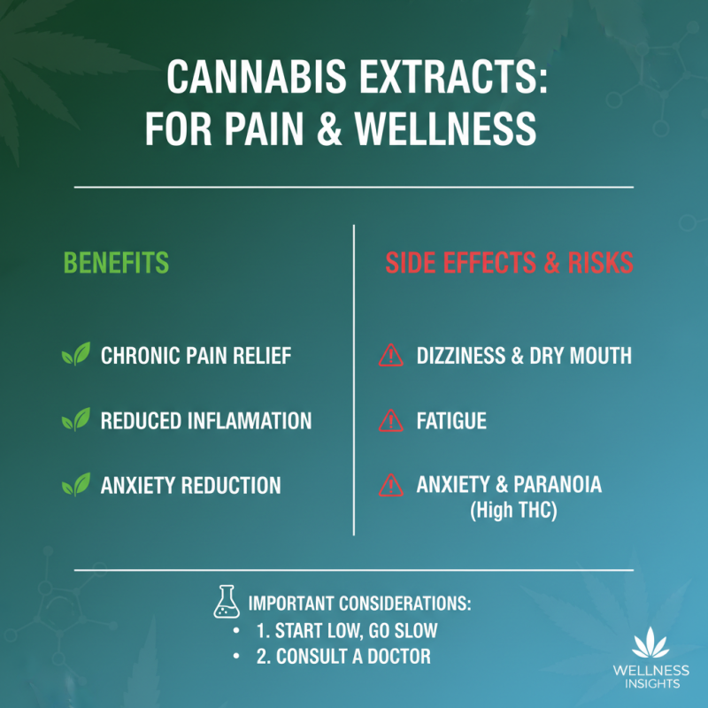 How to Use Cannabis Extracts for Pain Relief and Wellness Benefits