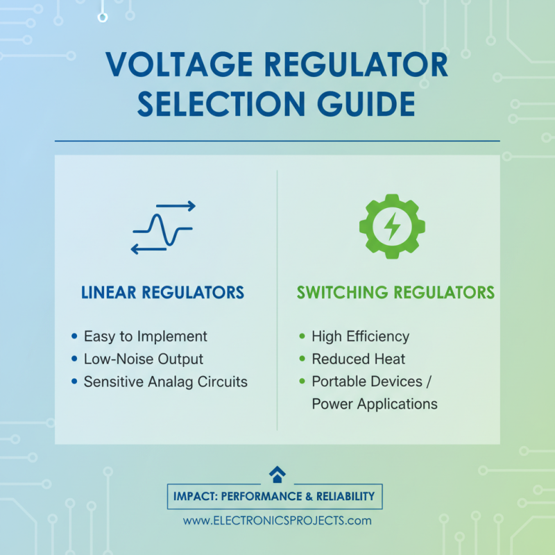Top 10 Voltage Regulators for Reliable Power Supply in Electronic Projects