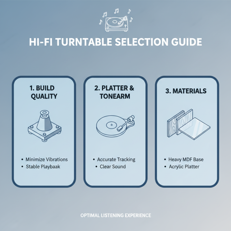 Why Choose a High Fidelity Turntable for the Best Listening Experience?