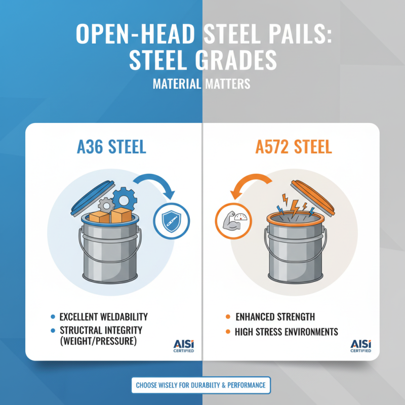 How to Choose the Right Open Head Steel Pail for Your Needs