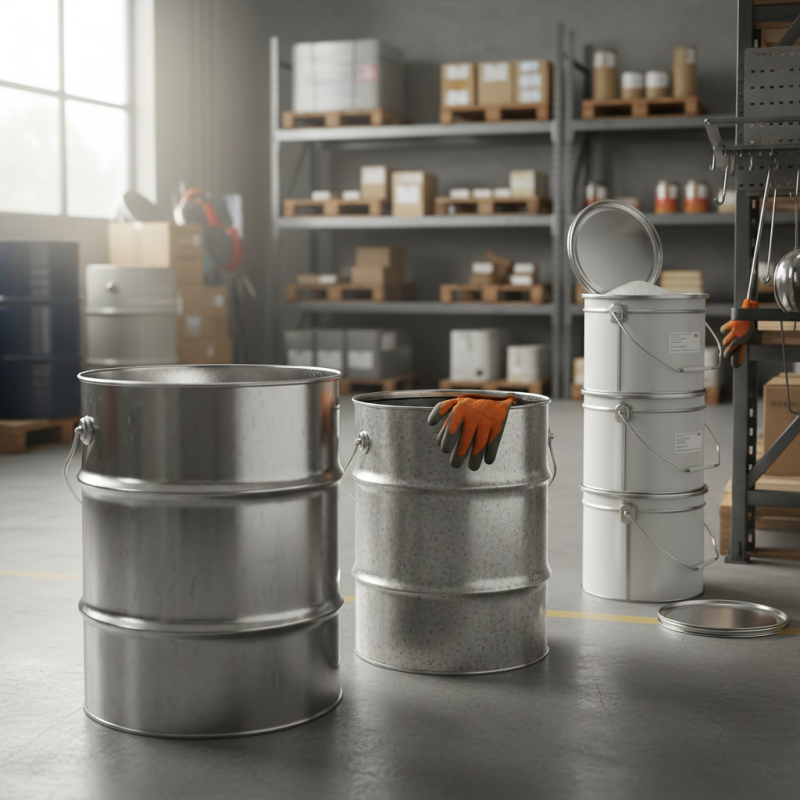 How to Choose the Right Open Head Steel Pail for Your Needs