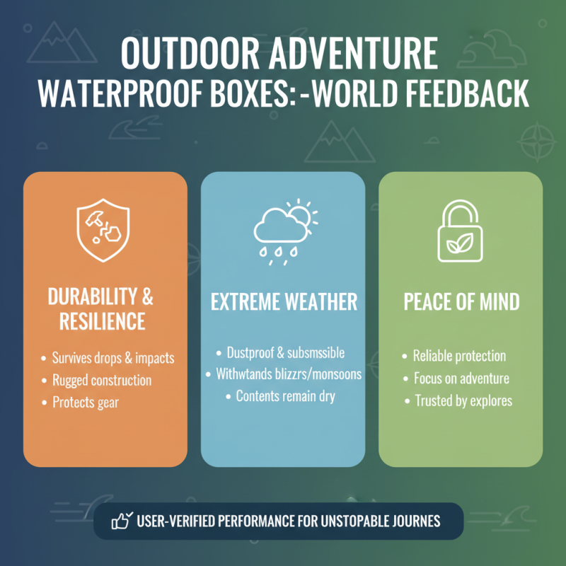Top 10 Waterproof Boxes for Adventure and Outdoor Activities