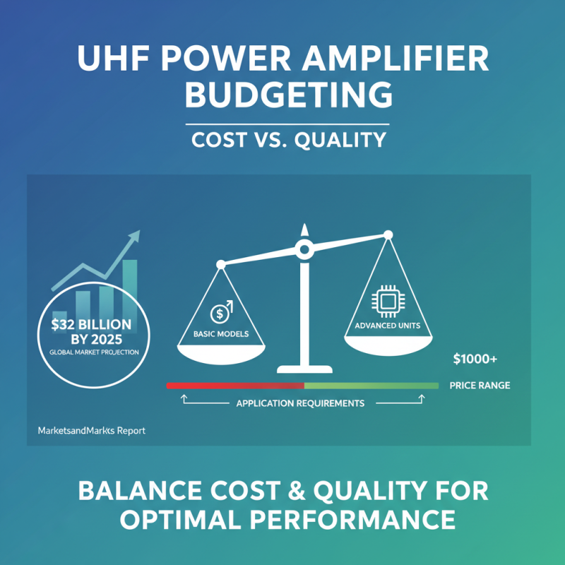 Ultimate Tips for Choosing the Best Uhf Power Amplifiers for Your Needs