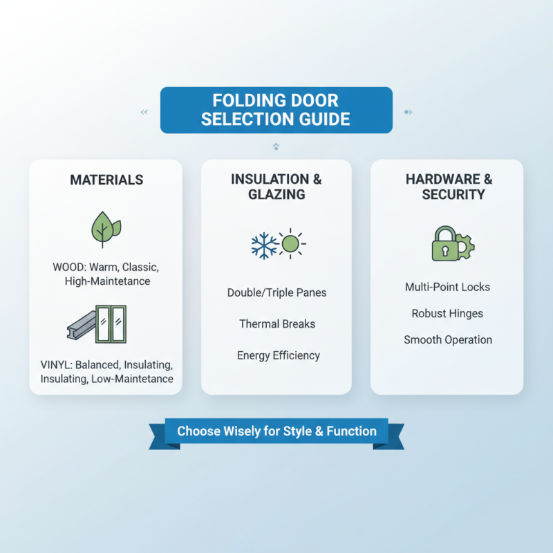 How to Choose the Best Folding Door for Your Home in 2025