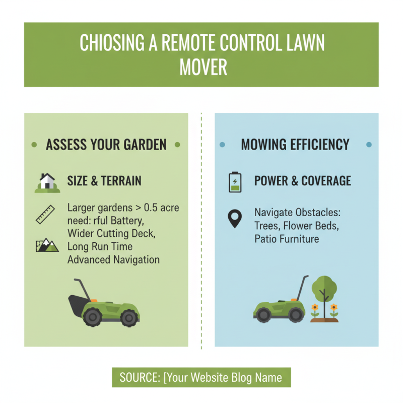 10 Essential Tips for Choosing a Remote Control Lawn Mower for Your Garden