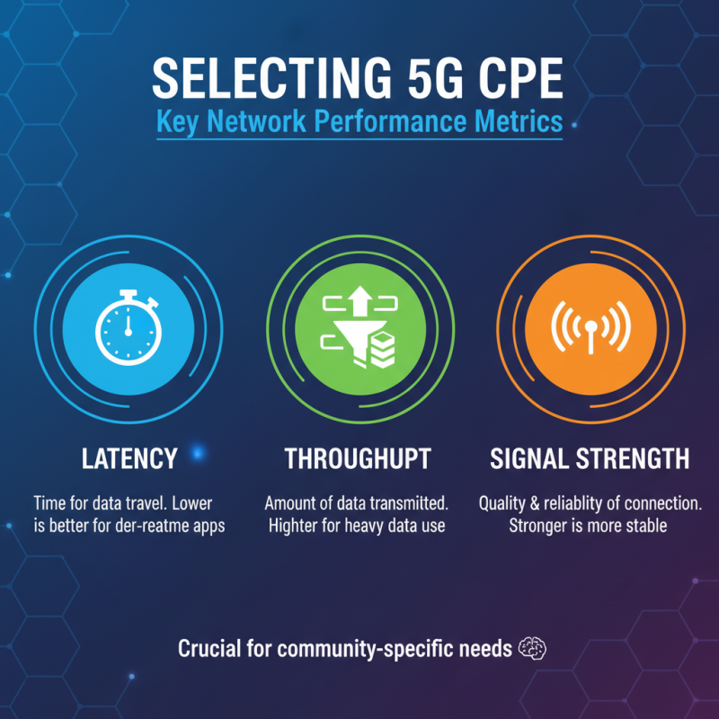 How to Choose the Best 5G CPE for Your Community Needs and Network Performance