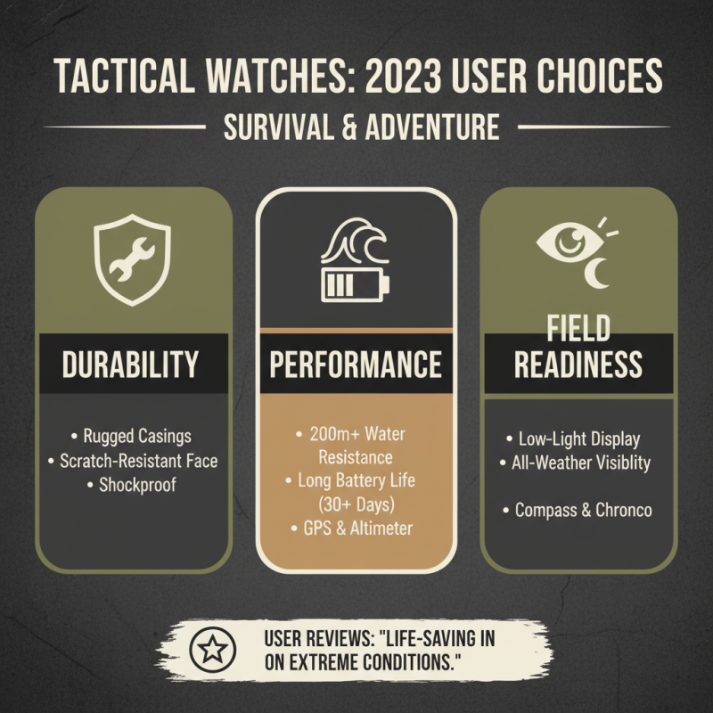 Best Tactical Watches for Survival and Adventure in 2023