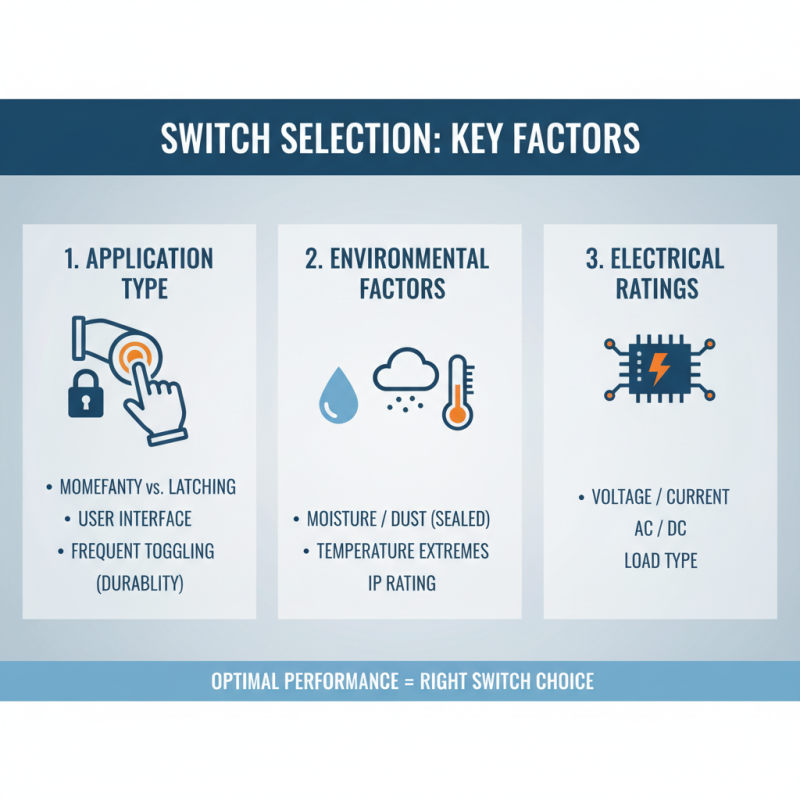 How to Choose the Right Switches Components for Your Electronic Projects