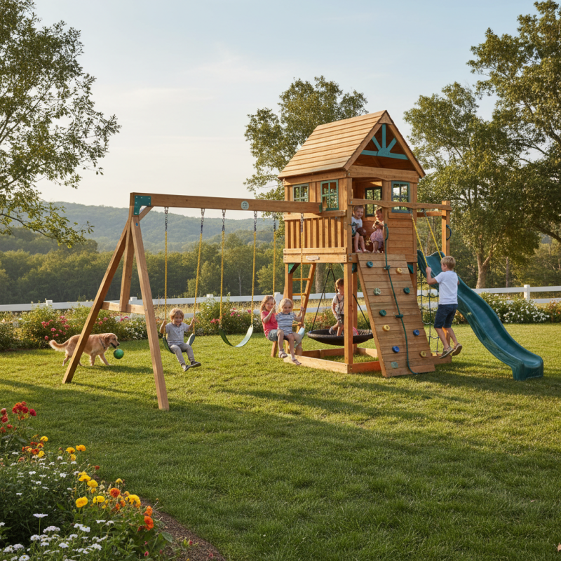 Top 10 Outdoor Playhouse and Swing Set Ideas for Endless Fun