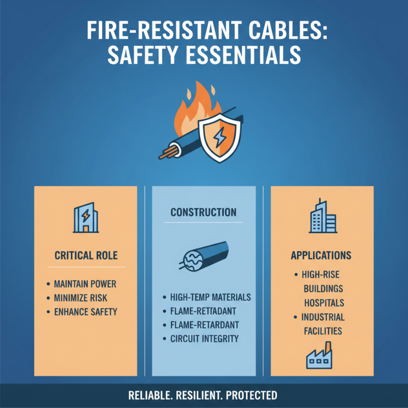 Top Benefits of Using Fire Resistant Cable in Electrical Installations