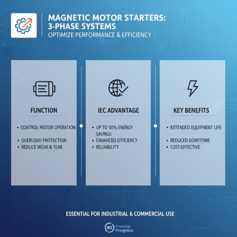 How to Choose the Right Magnetic Motor Starter for Your 3 Phase System