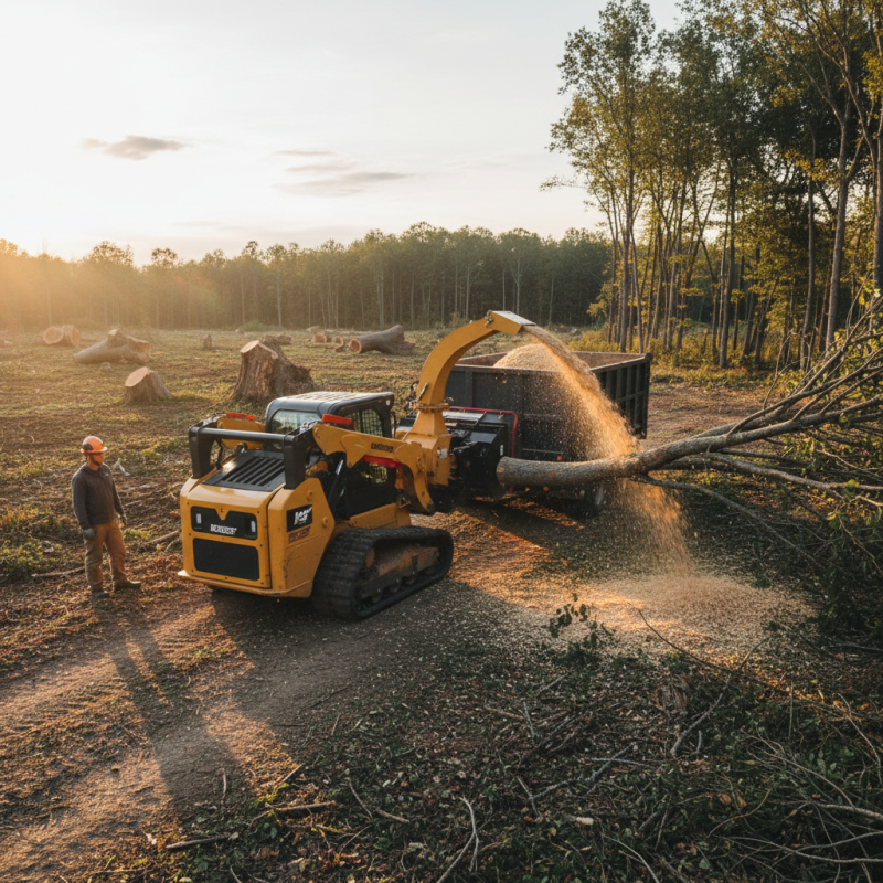 Top Wood Chippers for Skid Steers: Best Models & Buying Guide 2023