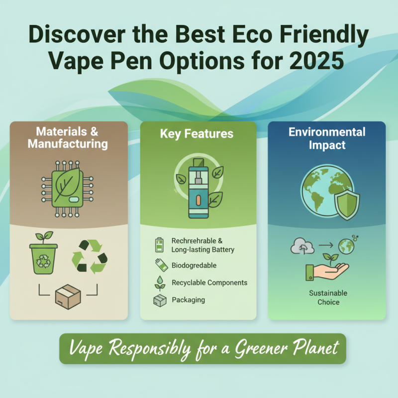 Discover the Best Eco Friendly Vape Pen Options for 2025