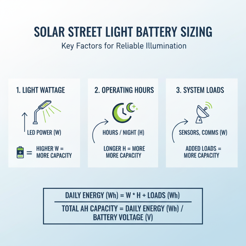 How to Choose the Right Battery for Solar Street Lights for Optimal Performance