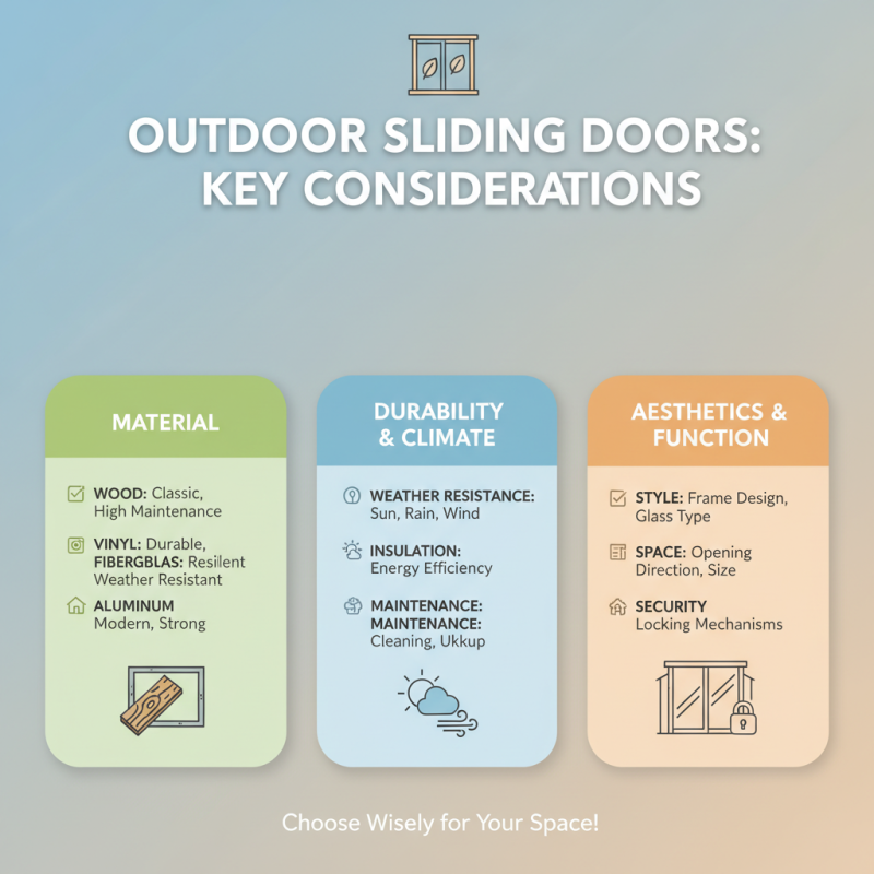 What Are Outdoor Sliding Doors? Benefits, Types, and Installation Guide