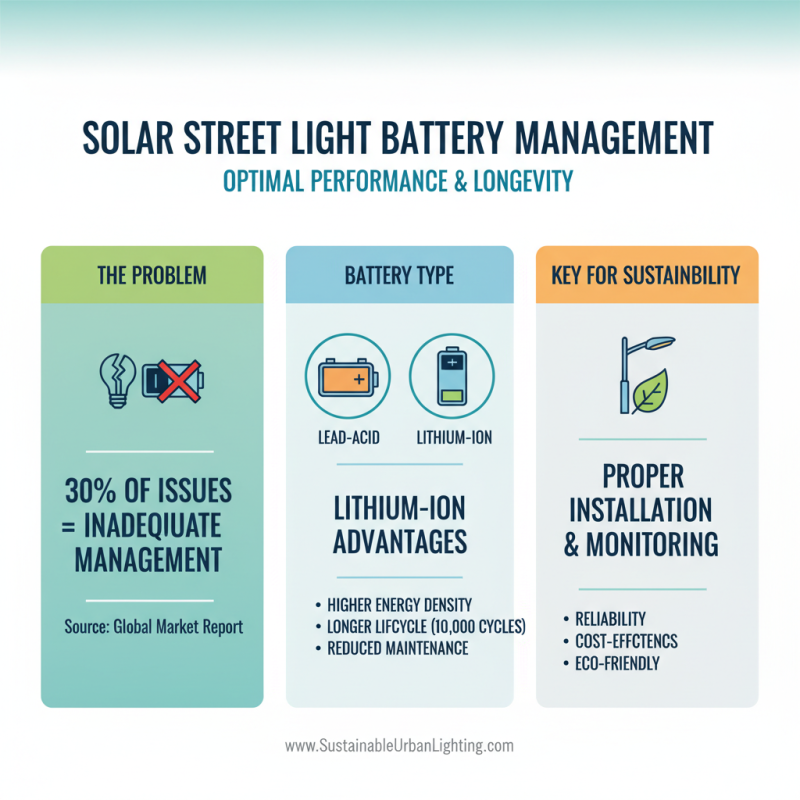 How to Choose the Right Battery for Solar Street Lights for Optimal Performance