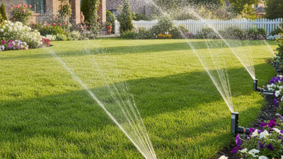 Top 2025 Adjustable Sprinkler Heads for Perfect Lawn Care and Watering