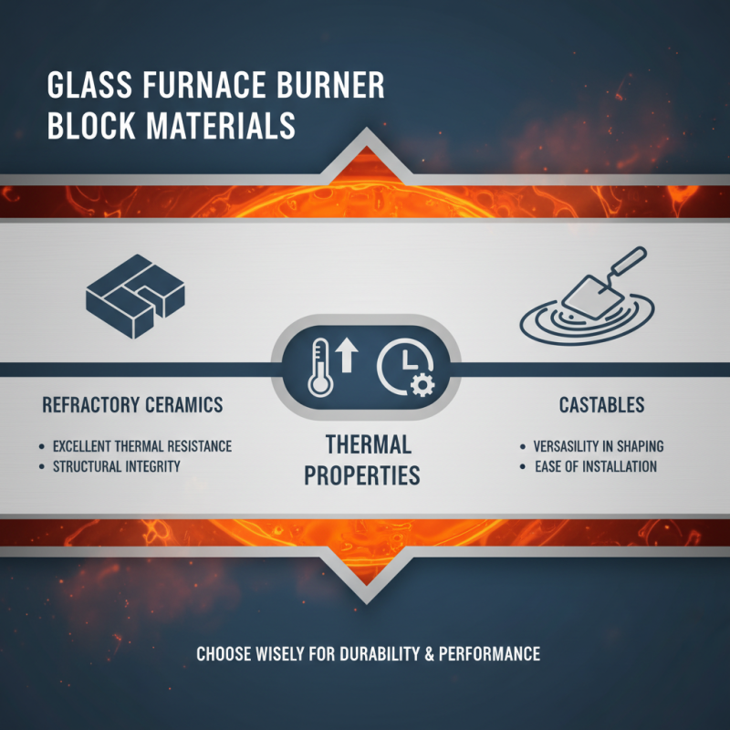 How to Choose the Best Glass Furnace Burner Block for Your Needs