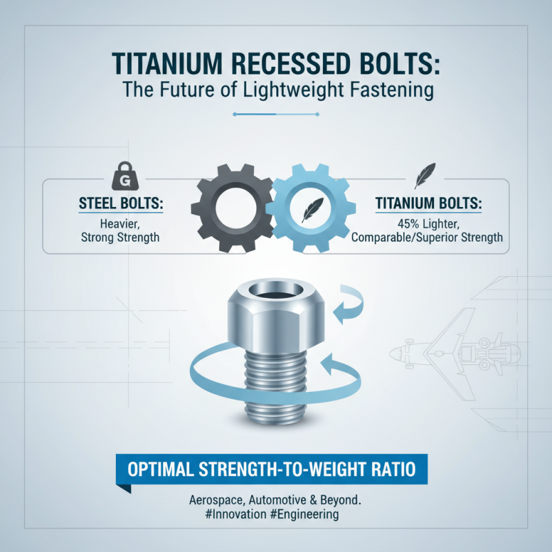 Why Choose Titanium Recessed Bolts for Your Next Project