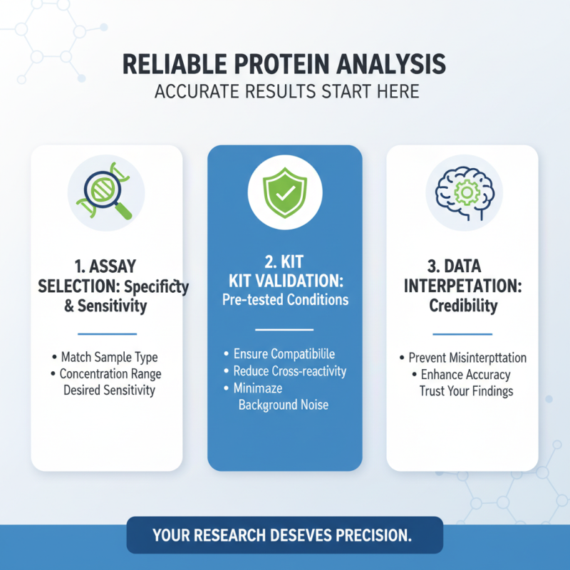 How to Choose the Right Protein Analysis Kits for Accurate Research Results