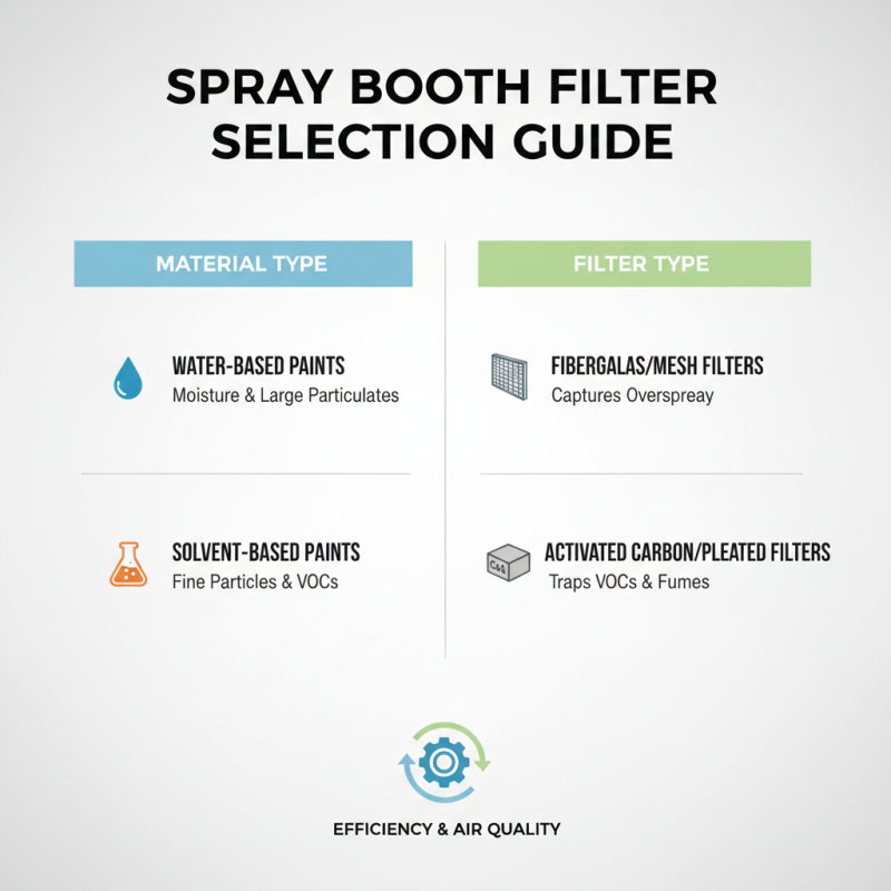 Top Spray Booth Filter Options for Maximum Efficiency and Air Quality