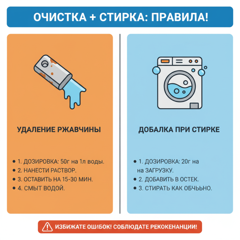 Как использовать гексаметафосфат натрия в домашних условиях?