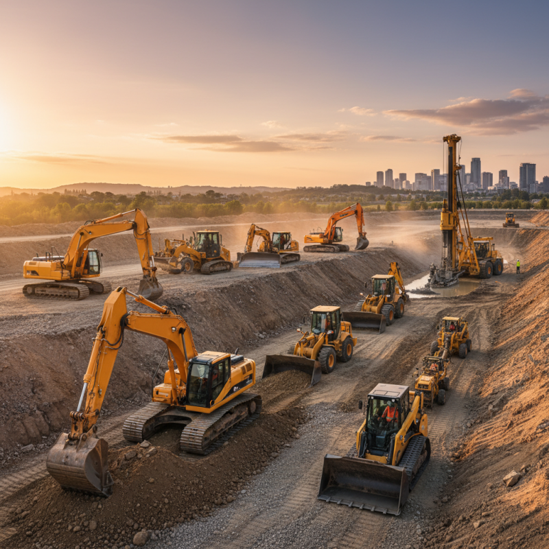 Top 10 Excavation Equipment Types You Need for Your Next Project