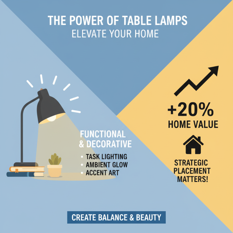 How to Choose the Perfect Table Lamp for Your Home and Style