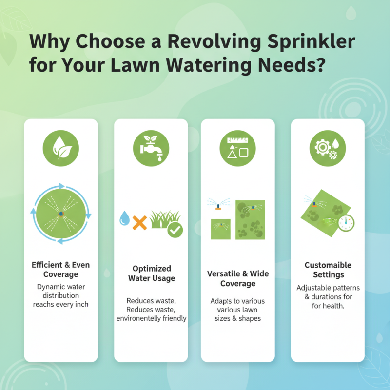 Why Choose a Revolving Sprinkler for Your Lawn Watering Needs?