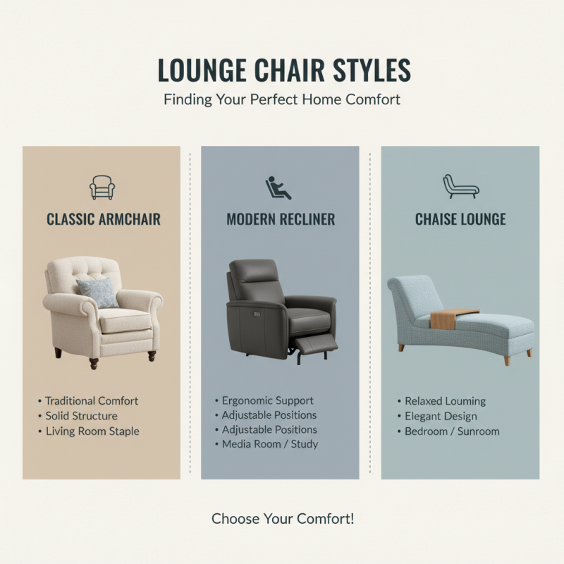 How to Choose the Perfect Lounge Chair for Your Home Comfort