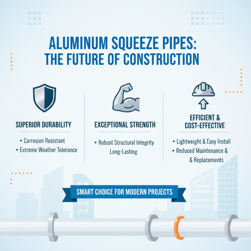 Top 10 Benefits of Using Aluminum Squeeze Pipe in Construction Projects