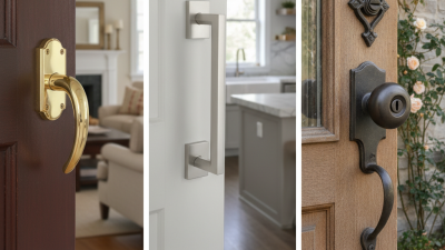 Top Door Handle Styles and Their Benefits for Your Home Design